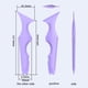thumbnail image 4 of Eyeliner Stencils Wing Tips Silicone Mascara Drawing Aid Herramienta de maquillaje (Púrpura) Ndcxsfigh Cuidado Belleza, 4 of 4