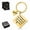 Gold 01, variant on Father’s Day Gifts from Son Daughter Children Keychain Gifts with Square Tag Keyring Birthday Christmas Gifts for Papa Daddy - Dear Dad Gold 05