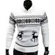 thumbnail image 1 of Jersey navideño para hombre Blanco L Sailing Electrónica, 1 of 1