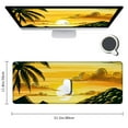 thumbnail image 2 of nygtbtfer Pacific Sunrise at Lanikai Beach Mouse pad Customized Mousepad Non-Slip Rubber Base Mouse Pads for Computers Laptop Office Desk Accessories Mouse pad, 31.5x11.8 in, 2 of 6