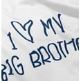 thumbnail image 5 of I Love My Big Brother Younger Sibling Toddler Boy Girl T Shirt Infant Toddler Brisco Brands 5T, 5 of 6