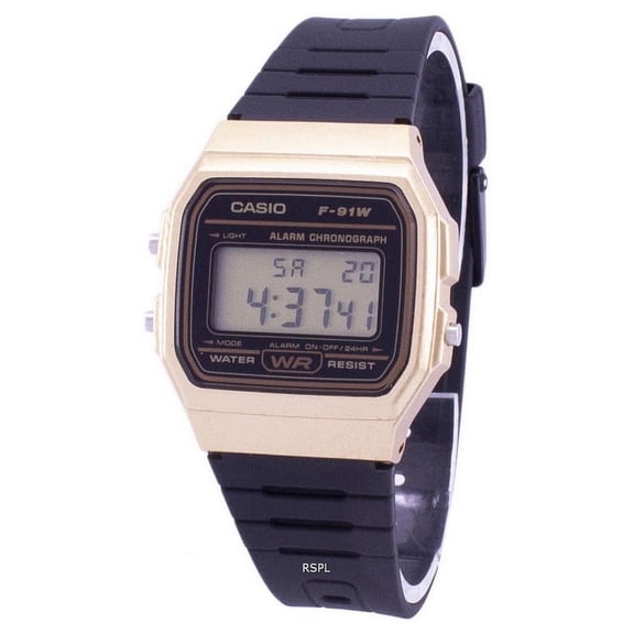 Casio Vintage Chronograph Quartz Alarm F-91WM-9A F91WM-9A Unisex Watch