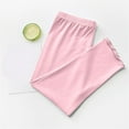 thumbnail image 4 of naisibaby Toddler Baby Girls Candy Color Solid Color Leggings, Kids Tight Casual Pants Pink 5-6T, 4 of 6