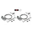 thumbnail image 3 of 2 Pack Hillman Anti-Sag Gate Kit, 851362 Anti Sag Gate Hardware Kit, Steel, Zinc Plated, up to 7ft 6â€, Interior and Exterior Gate Sag Kit with Included LED Keychain Light, 3 of 15