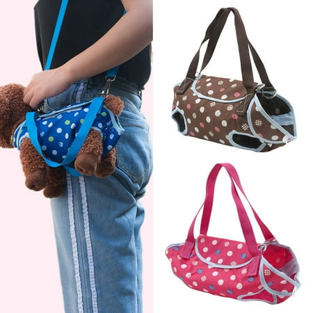 Dog and Cat Sling Carrier - Hands Free Reversible Pet Papoose Bag - Soft Pouch and Tote Design - Suitable for Puppy  Small Dogs Cats Outdoor