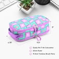 thumbnail image 6 of J World Doodle Pencil Case with Organizational Pockets and Handle Strap, Puffy Flower, 6 of 7