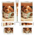 thumbnail image 3 of Skin Sticker for PS5 Slim Standard PS5 Pro Disc Digital Edition Console and Controllers Decals for Playstation 5 (Cute Dog In Teacup,PS5 Slim Disc Edition), 3 of 5