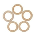 thumbnail image 3 of 20Pcs Natural Wooden Rings For Craft DIY Pendant Connectors Jewelry Making , Wood, 35mm 35mm 20pcs, 3 of 8
