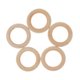 thumbnail image 4 of 20 anillos circulares de madera natural para hacer joyas y manualidades. 30mm, 4 of 9