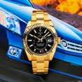 thumbnail image 2 of Pre-Owned Rolex Sky-Dweller 42MM 326938 Black Dial Fluted Bezel 18K Yellow Gold Oyster Bracelet, 2 of 10