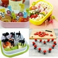 thumbnail image 4 of Plastic Animal Shaped Forks For Party Cake Dessert Fruit Kitchen Tools Ant Cat Design Pack Of 10, 4 of 7