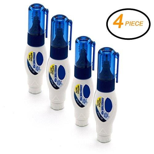 Emraw 5 ml Mini Correction Fluid Pen MultiPurpose Whiteout with Metal