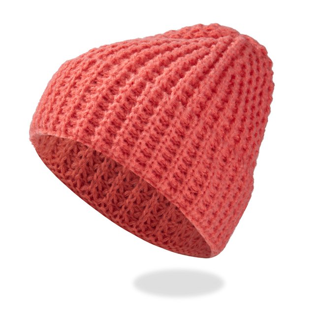 Womens Hats Fashion Solid Color Simple Knit Caps Mens Outdoor Warm Sweater Hats