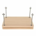 thumbnail image 3 of Guardoinrt Bamboo Wood Bookbinding Press For Home School Durable And Stable Book Press Machine For Crafting Projects, 3 of 6