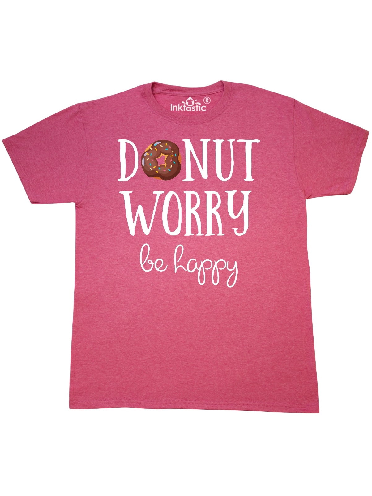 donut worry be happy t shirt