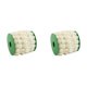 thumbnail image 1 of Bewildely 2 rollos de perlas de imitación de 16MM, hebras de decoración lisas de plástico, joyería de moda resistente y elegante, regalos de Navidad Artesanía Beige Bewildely HA075526-02, 1 of 6