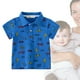 thumbnail image 2 of Camisetas Gibobby de vestir Niños formal Manga Corta Dinosaurio Azul 18-24 Meses, 2 of 5