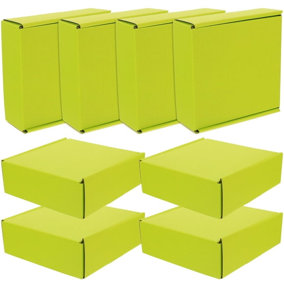 8 Pcs Decorative Storage Boxes Shipping Recycled for Packaging Small Business Gift