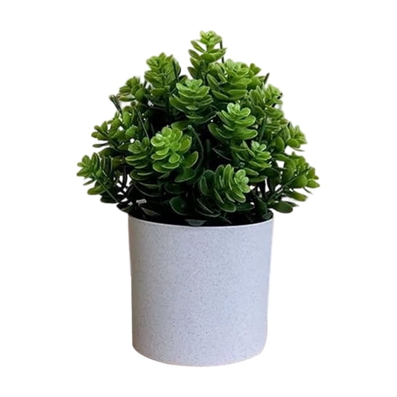 Zznnkj Artificial Potted Plants, Faux Mini Potted Plants, Small Realistic Fake Greenery Plants in Pots for Home Bathroom Office Indoor Tabletop Decor