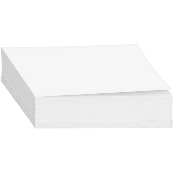 White Memo Sheets, 20lb Paper, 500 Sheets Per Pack (3 x 5)