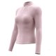 thumbnail image 3 of Tops de Cuello Alto para las Mujeres Respirable Running Fitness Yoga Top de Manga Larga, Pantalones Cortos Y Set Superior para las Mujeres Que Coinciden con Ropa Deportiva, 3 of 8