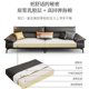 thumbnail image 1 of Leather Sofa First Layer Cowhide Modern Living Room Nordic Light Luxury Straight Row Leather Sofa My Lux Decor Round, 1 of 6