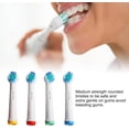 thumbnail image 4 of ZOUSSIQI 4Pcs Replacement Toothbrush Heads, Rounded Gentle Efficient Electric Brush Refills for SB17A Heads CA919-54872, 4 of 8