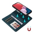 thumbnail image 2 of for Samsung Galaxy A13 4G Phone Case Wallet & Cash Slot,Flip Kickstand Cover [2 in 1 Detachable Credit Card Holders] Premium PU Leather Purse Wrist Strap Case for Samsung Galaxy A13 4G,Blue, 2 of 10