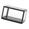 thumbnail image 4 of Vitrina organizadora de figuras de escritorio para muñecas, de acrílico, de alta transparencia, sellada y a prueba de polvo, color negro, 4 of 12