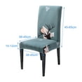 thumbnail image 5 of Dserhfy Chair Cover Stretchable Comfortable Touch Polyester Christmas Element Pattern Chair Slipcover for Home, 5 of 8