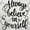 White, variant on Always Believe Yourself Inspirational Women's Graphic T Shirt Tees Brisco Brands L