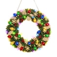 thumbnail image 2 of 2026 Christmas Diamond Painting Wreath Kit, Full Set DIY Craft Supplies for Christmas Wreath Hanging Decor, 2 of 6
