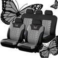 thumbnail image 6 of Full Set Of Car Seat Covers, Universal Embroidered Car Seat Cover Set, 6 of 6