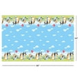thumbnail image 4 of (2 pack) Bluey Rectangular Plastic Table Cover, 54" x 84 - Short Fold, 4 of 7