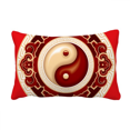 thumbnail image 1 of China Taichi Pattern Eight Diagram Throw Pillow Lumbar Insert Cushion Cover Home Decoration, 1 of 3