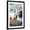 Black Frame, variant on Mt. Olympus and Elk - Olympic National Park, Washington Stretched Canvas Print Wall Art by Lantern Press, 24" x 36"