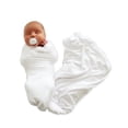 thumbnail image 1 of Manta Envolvente para Bebé Caden Lane de Viscosa de Bambú Blanca, 1 of 7
