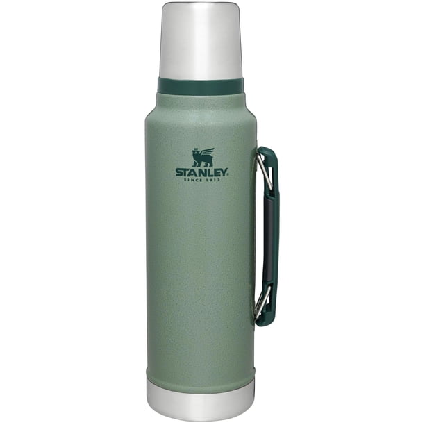 Botella de vacío Stanley Classic Legendary de 1,5 L, color verde martillado