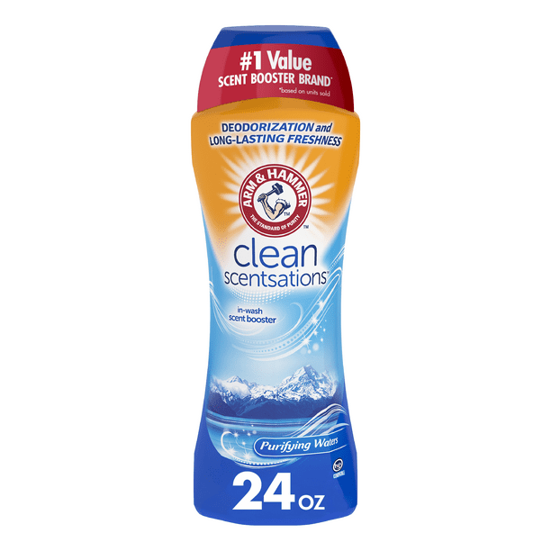 Arm & Hammer In-Wash Scent Booster, Purifying Waters, 24 oz 