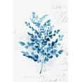 thumbnail image 2 of Isabelle Z 11x14 White Modern Wood Framed Museum Art Print Titled - Botanical Blue III, 2 of 4