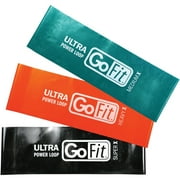 GoFit Ultra Power Resistance Loops - Training Band Kit Develops and Conditions your Lower Body