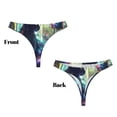thumbnail image 3 of Balery Cosmic Cat In Window Tangas de Algodón para Mujer con Estampado – Ropa Interior Sexy, Transpirable, G-string-Large, 3 of 6