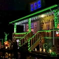 thumbnail image 6 of Solar Rope Lights 2 Packs Total 132ft 400LEDSolar String Lights, 8 Modes Waterproof Solar Powered Outdoor Light, Flexible Clear Tube Light for Garden Backyard Patio Deck Porch Tree Xmas Decor - Green, 6 of 14
