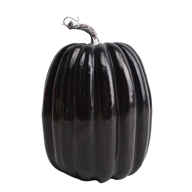 QTOCIO 7.88 Inch Large Artificial Pumpkins Decor Foam Fake Decorative Pumpkins For Halloween Home Decorations
