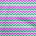 thumbnail image 1 of oneOone Tissu Viscose Chiffon Fuchsia Rose Chevron Matériel de Robe Tissu Imprimé Tissu au Mètre 42 Pouces de Large-Gz, 1 of 5