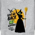 thumbnail image 3 of The Wizard of Oz - Give Me Back My Slippers - Men's Crew Neck Fleece Pullover, 3 of 5
