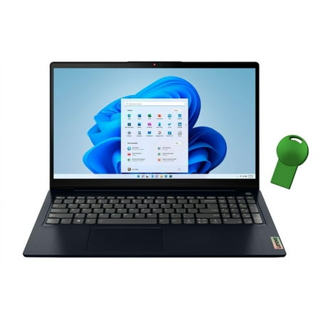 Lenovo Ideapad 3i 15.6" FHD Touch Laptop, Intel Core i5-1155G7, 8GB DDR4 RAM, 512GB SSD, Webcam, Wi-Fi 5, Bluetooth, Windows 11, Abyss Blue