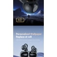 thumbnail image 3 of LAATIKUI Bluetooth headphones Earbuds Wireless LED Display Waterproof Clip-on Headphones High Quality M108 Headphones Black, 3 of 23
