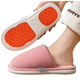 thumbnail image 4 of ToyKingdee Slippers for Women, Warm Memory Foam Comfy House Slippers with Anti-Skid Rubber Sole for Indoor and Outdoor, 4 of 9