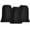 3 Black, variant on 3 Pack XXL Drawstring Laundry Bag, 28x40 Inch Machine Washable Hamper Liner for Travel Camping, 2 Black 1 Blue